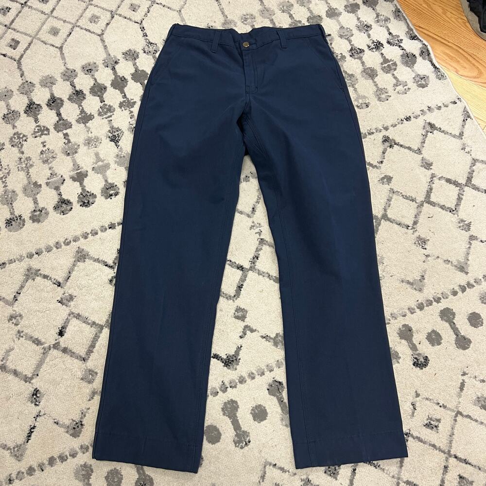Workrite FR Nomex Men's Pants Navy Blue Fire Rated Size 35x33
